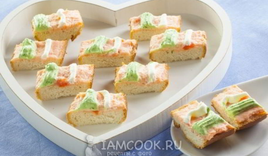 Рецепт крема-канапе