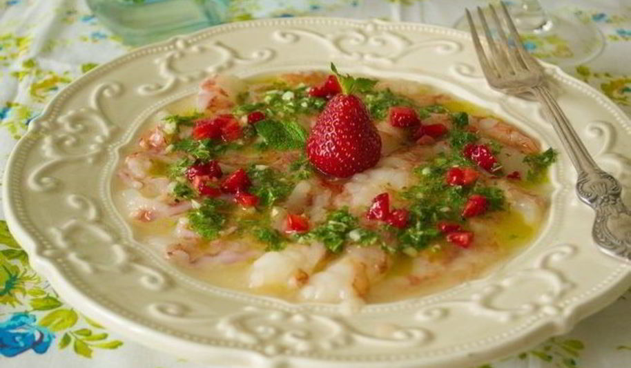 Рецепт карпачча из креветок