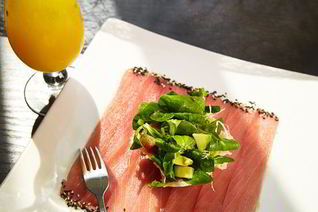 Карпаччо из тунца