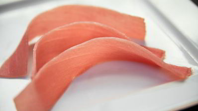 карпаччо из тунца