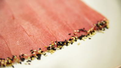 карпаччо из тунца