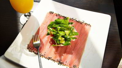 карпаччо из тунца