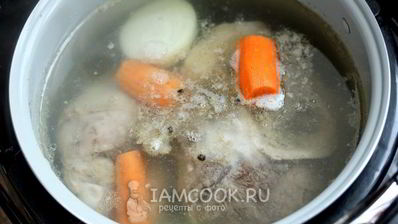 индюшино-говяжий холодец в мультиварке