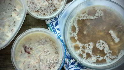 индюшино-говяжий холодец в мультиварке