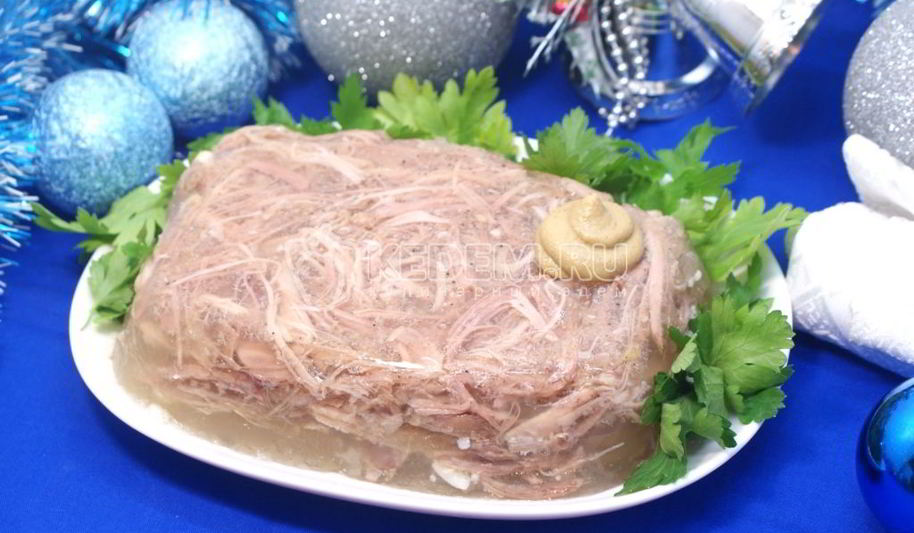 Рецепт холодца домашнего