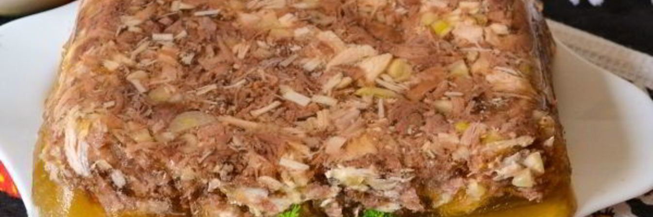 Холодец из говядины и курицы