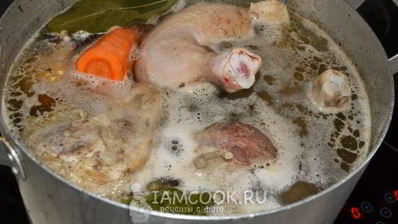 холодец из говядины и курицы