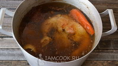 холодец из говядины и курицы