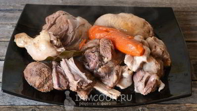 холодец из говядины и курицы