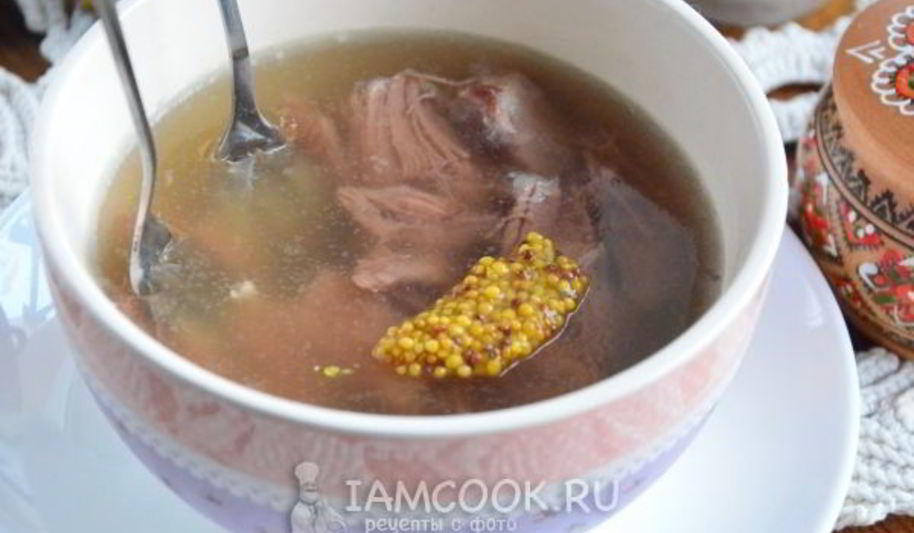 Рецепт холодца из говяжьих ножек