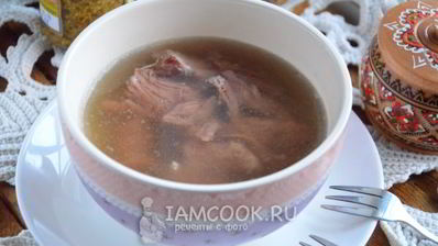 холодец из говяжьих ножек