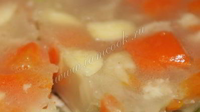 холодец из куриных ножек без желатина