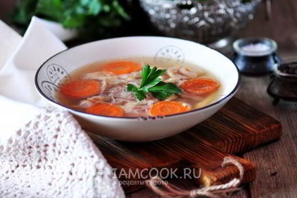 Холодец из курицы без желатина