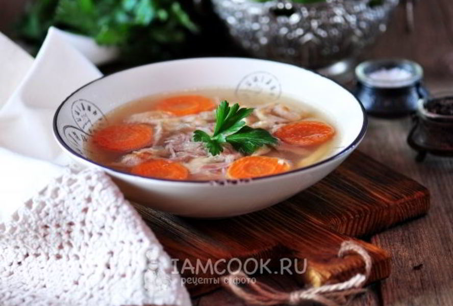 Холодец из курицы без желатина