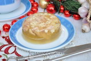 Холодец из курицы в мультиварке