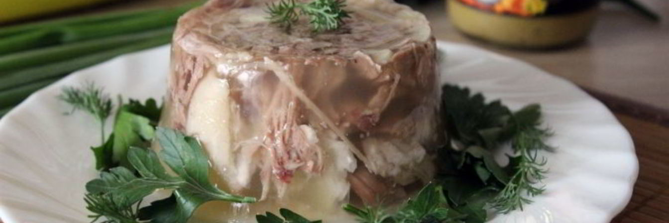 Холодец из свинины и индейки