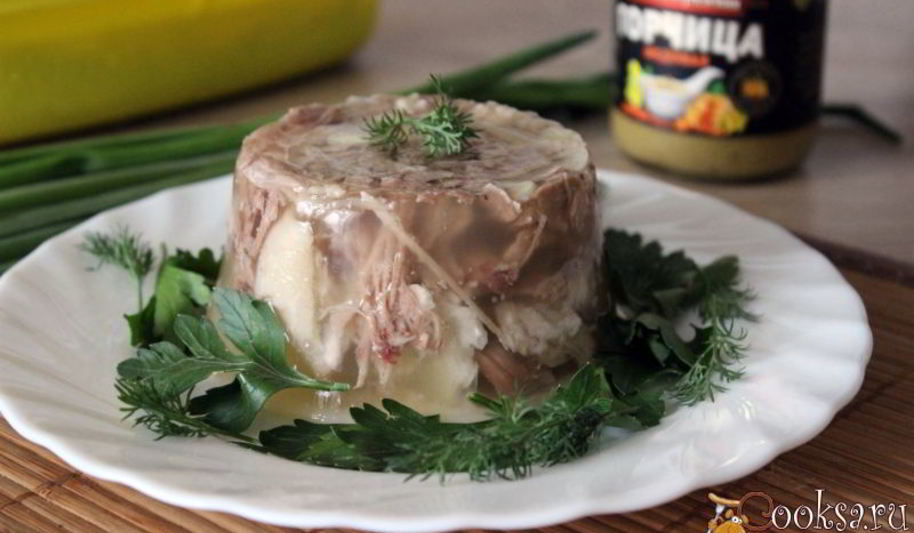 Рецепт холодца из свинины и индейки