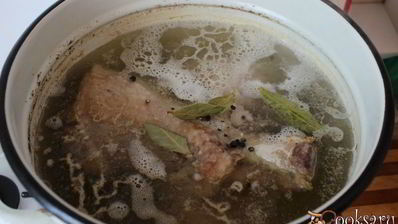 холодец из свинины и индейки