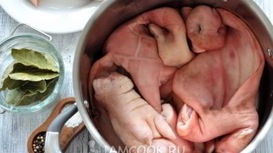 холодец из свиной головы