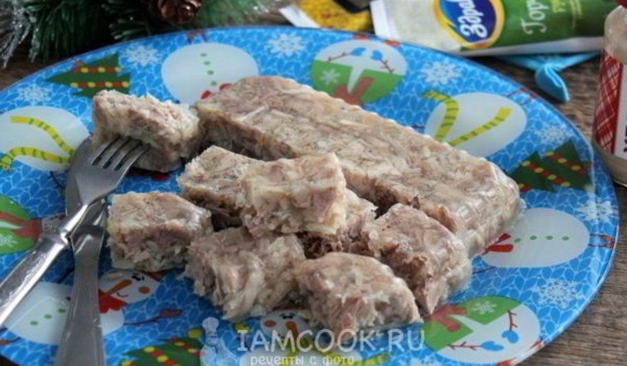 Рецепт холодца из свиной рульки и курицы