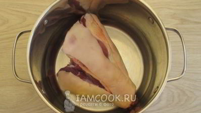 холодец из свиной рульки и курицы