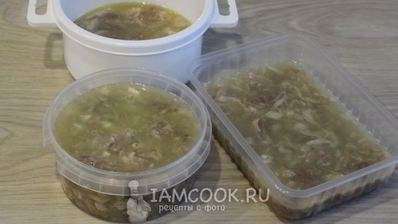 холодец из свиной рульки и курицы