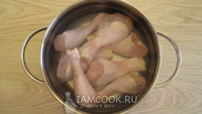 холодец из свиной рульки и курицы