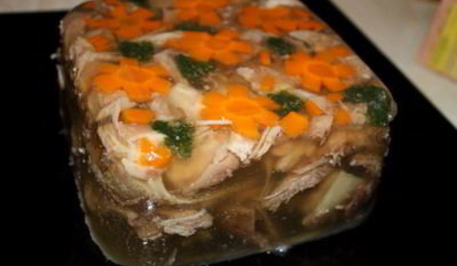 Рецепт холодца с ушами