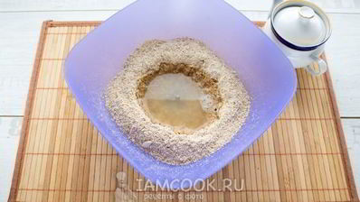 холодная закуска из домашней овсяной лапши