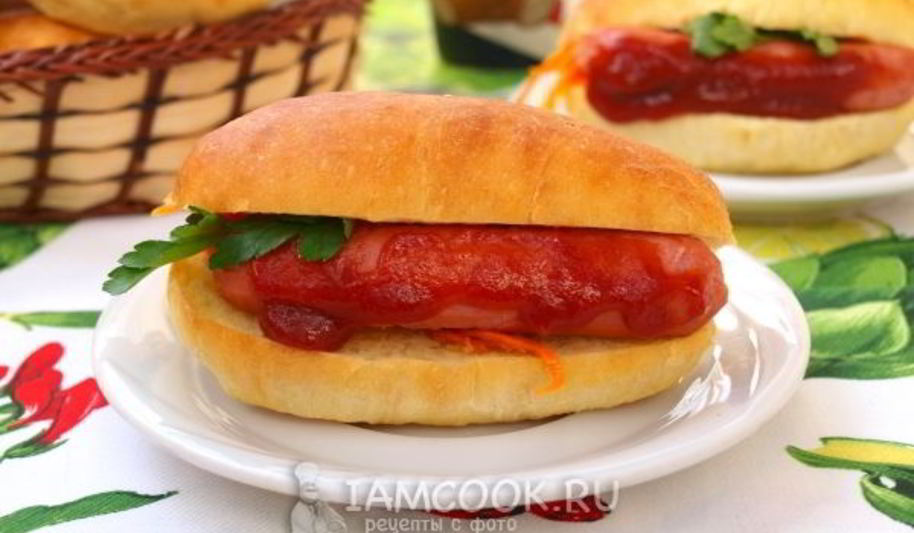Рецепт булочек для хот-догов
