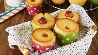 кексы хот-дог
