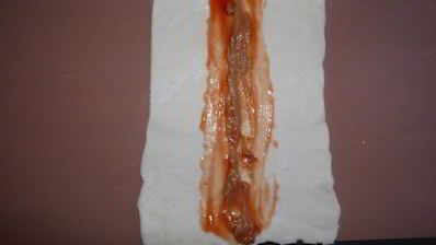 хот-дог из слоеного теста