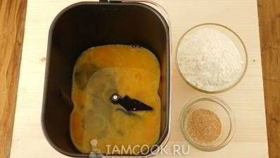 новогодний хот-дог с фаршем