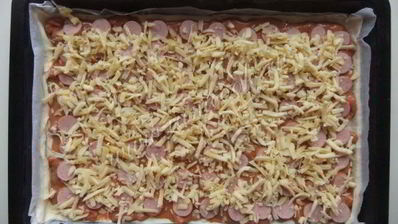 пицца хот-дог