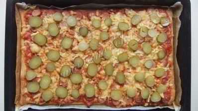 пицца хот-дог