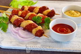 Слоеный хот-дог