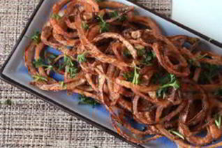 Хрустящие луковые кольца