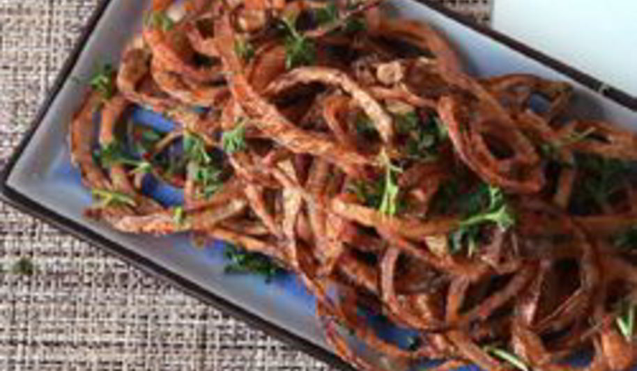 Рецепт хрустящих луковых колец