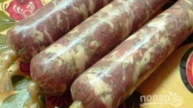 колбаса из кишки своими руками