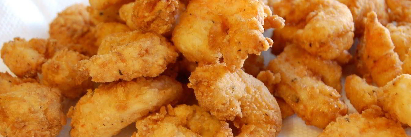 Королевские креветки в кляре