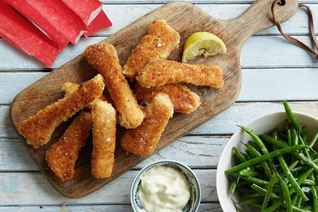 Крабовые палочки в кляре с начинкой