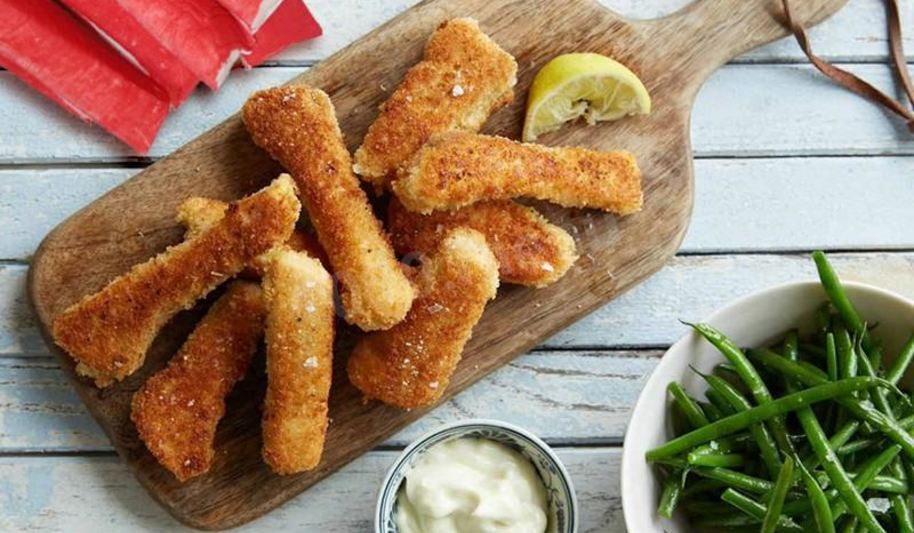 Рецепт крабовых палочек в кляре с начинкой