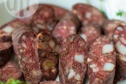 Кровяная колбаса домашняя