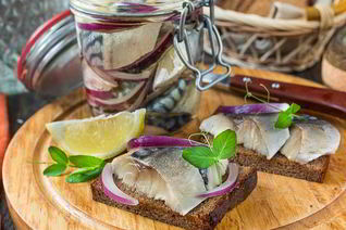 Маринованная скумбрия