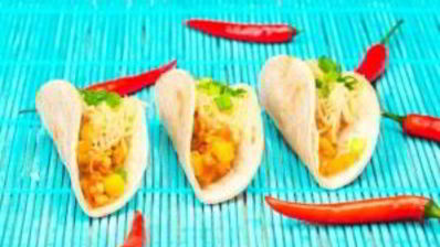 мексиканская закуска мини-тако