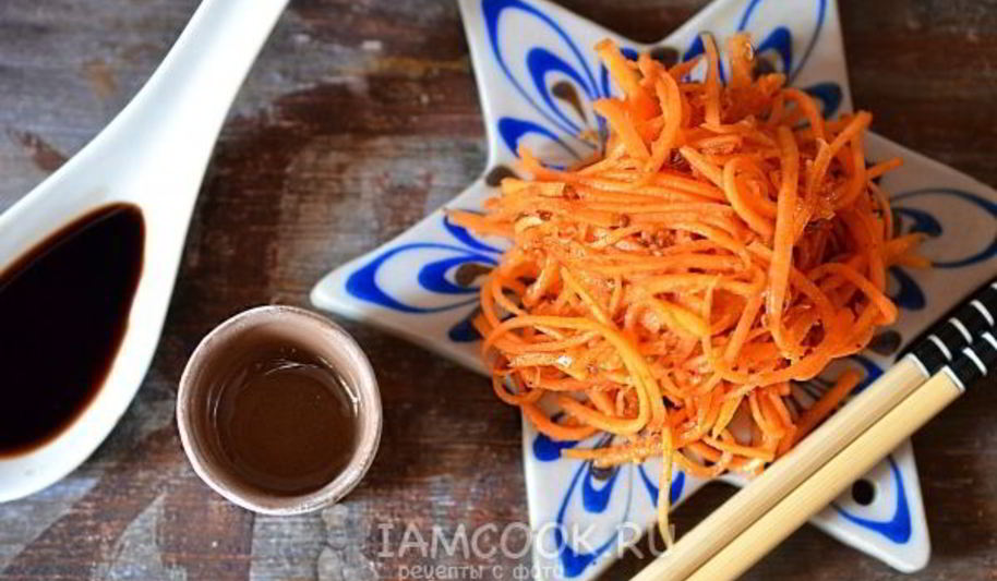 Рецепт корейской моркови с луком