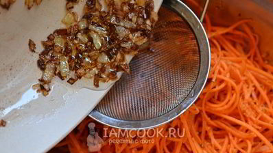 корейская морковь с луком