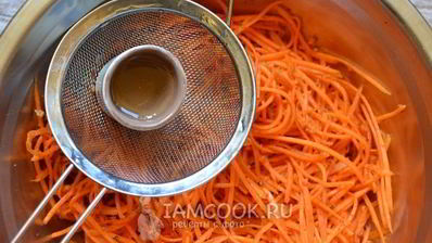 корейская морковь с луком