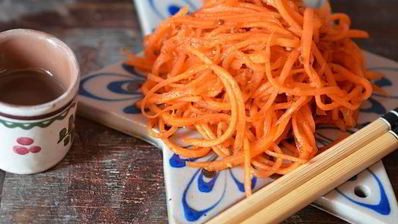 корейская морковь с луком