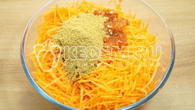 морковь по-корейски на зиму